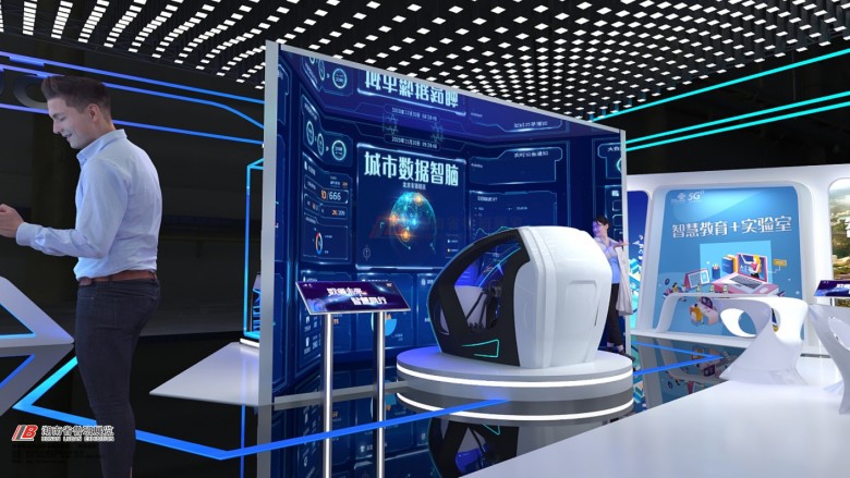 中國(guó)聯(lián)通5G展臺(tái) (7)